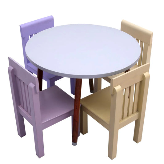 Kids Table With 4 Chairs