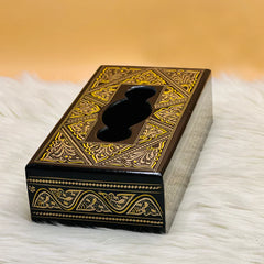 Lacquer Art Tissue Box