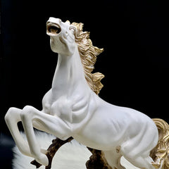 Jumping Horse Sculpture