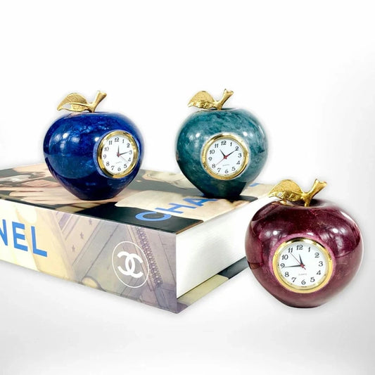 Single Piece Marble Clock