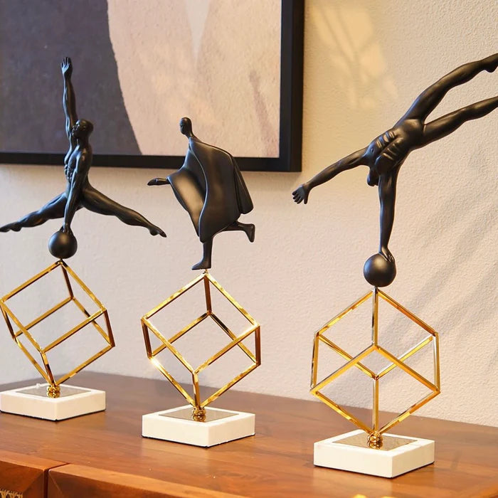 Creative Gymnastics Statue