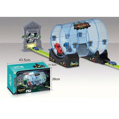DIY Manual Halloween Party Track Set With 1Pc Car