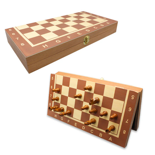 Wooden International Chess