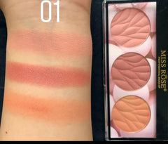 Miss Rose 3 Color Blush