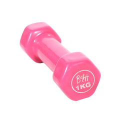 Vinyl Dumbell Colorful Pair 1Kg