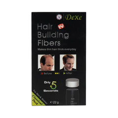 DEXE HAIR BUILDING FIBERS LIGHT BROWN NO5 22 GM