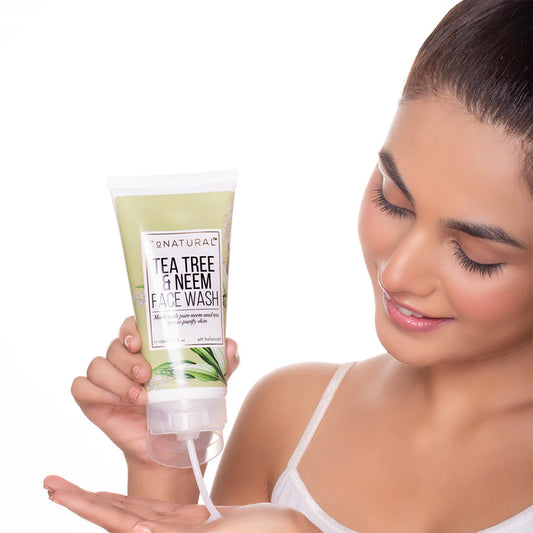 CO NATURAL TEA TREE & NEEM FACE WASH 150 ML
