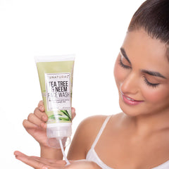 CO NATURAL TEA TREE & NEEM FACE WASH 150 ML