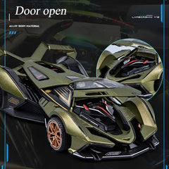 1:24 Diecast Lamborghini V12 GT Model Car