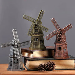 Antique Dutch Windmill Model