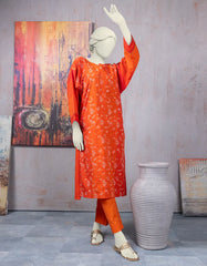 ORANGE KHADDI KURTI | JJLK-S-JSS-24-461