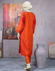 ORANGE KHADDI KURTI | JJLK-S-JSS-24-461