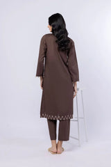 Embroidered | Crosshatch Poplin