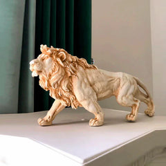 Safari Lion Statue