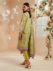 Pret 3Pc Printed Cambric Suit - EWTKP5-81722-3P