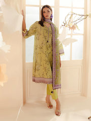Pret 3Pc Printed Cambric Suit - EWTKP5-81722-3P