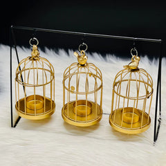 Birds Cage Carrier Candle Holder