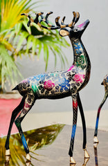 Brass Deer Sculpture (Set Of 2)