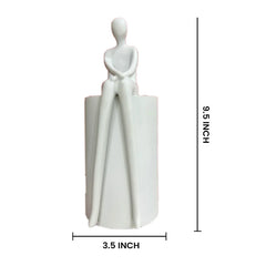 Poised Lady Figurine 1 Pc