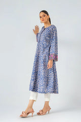 1-PC PRINTED LAWN SHIRT WITH EMBROIDERED PATTI SCNP