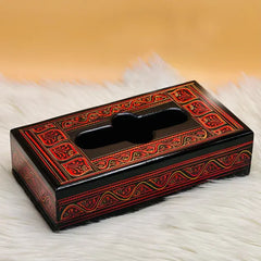 Lacquer Art Tissue Box