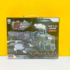 Diecast Metal Steam Train Track Set