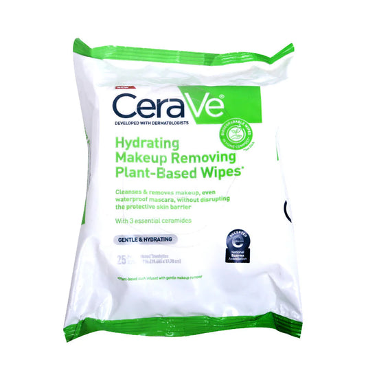 HYDRATING MAKEUP REMOVING PLANT BASED WIPES