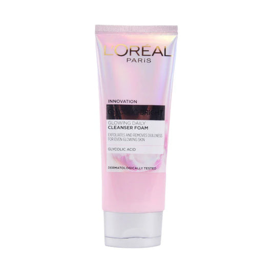 LOREAL GLYCOLIC BRIGHT FACEWASH 100ML