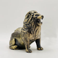 Idol Of Brass King Lion Ash Tray