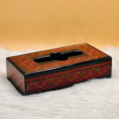 Lacquer Art Tissue Box