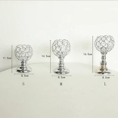 Crystal Votive Candlesticks Holder