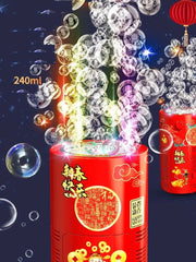 20 Holes Fireworks Bubble Machine