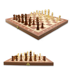 Wooden International Chess