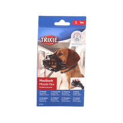 TRIXIE FLEX MUZZLE SILICONE S BLACK 17611v