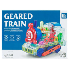 Transparent Geared Train With Light & Sound