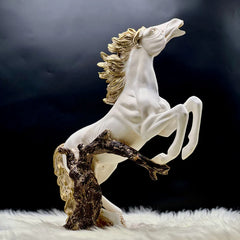 Jumping Horse Sculpture