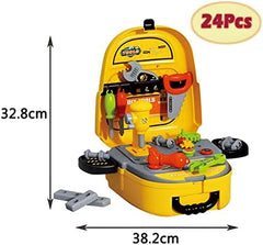 AAOJIANI 2 IN 1 BACKPACK CARPENTER TOYS Set