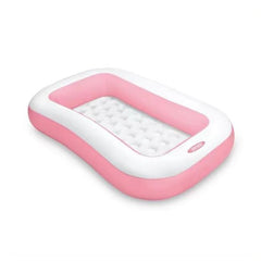 INTEX Rectangular Kids Pink Swimming Pool 66"x40"x10"