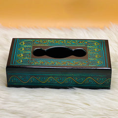 Lacquer Art Tissue Box