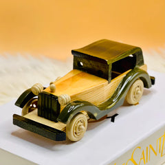 Vintage Wooden Handcrafted Car