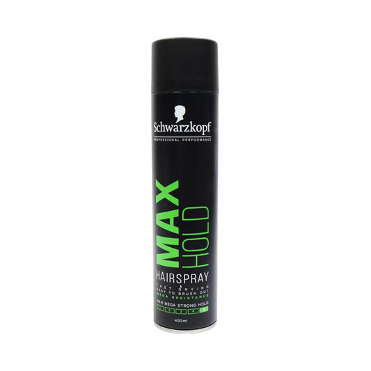 SCHWARZKOPF MAX HOLD HAIR SPRAY 400ML