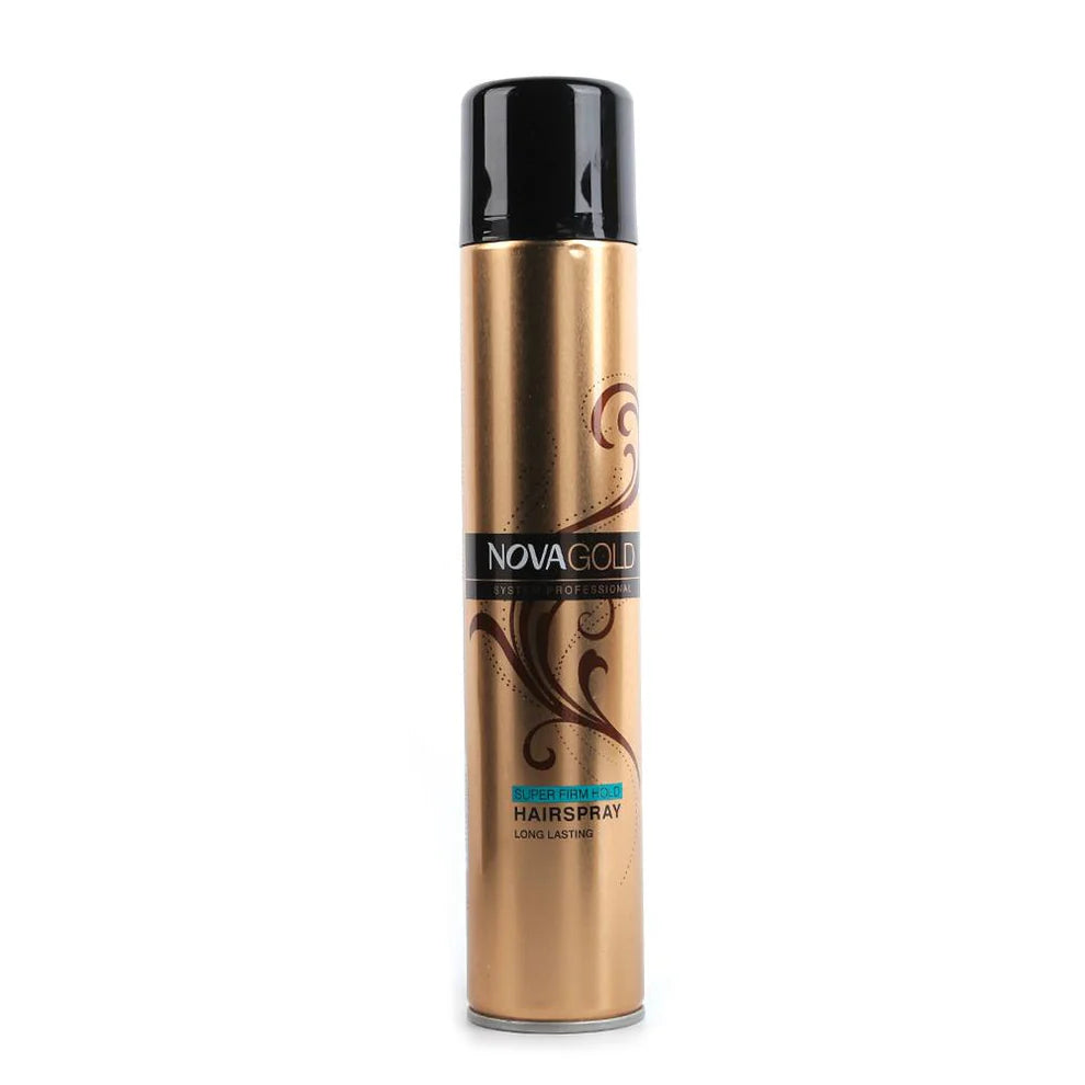 NOVA GOLD HAIR SPRAY SUPER FIRM HOLD 400 ML