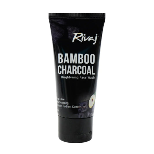 RIVAJ BAMBOO CHARCOAL BRIGHTENING FACE WASH 50ML