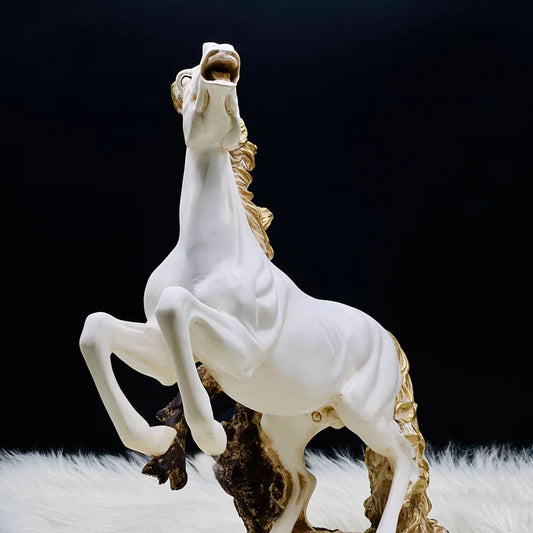 Jumping Horse Sculpture