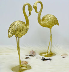 Golden Flamingo Statue (1 Pc)