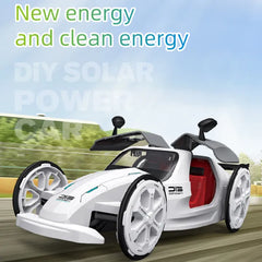 DIY Solar Power Car Model For Kids