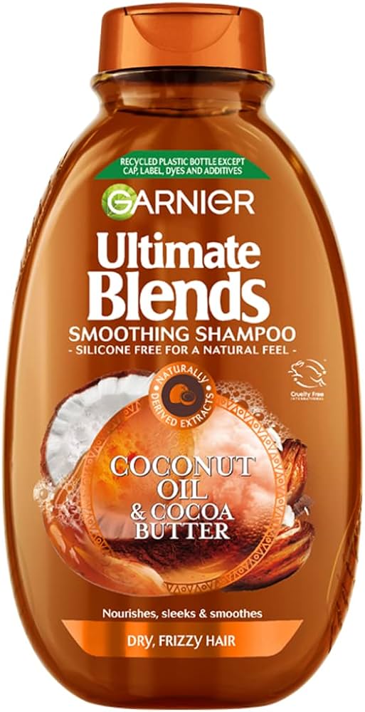 GARNIER ULTIMATE BLENDS SHAMPOO COCONUT OIL & COCOA 400 ML