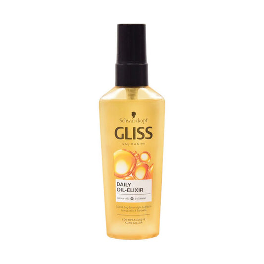 SCHWARZKOPF GLISS DAILY OIL ELIXIR SERUM 75ML