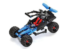 3in1 DIY Pullback Tech Bricks Off-Road Vehicle - 160+Pcs