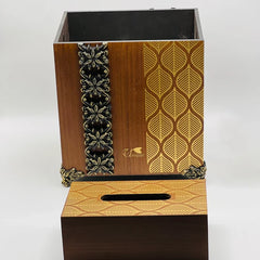 Royal Basket And Tissue Box Set